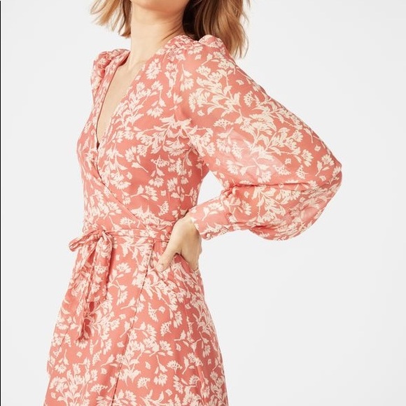 SOLD β Long Sleeve Wrap Maxi Dress - Picture 3 of 7